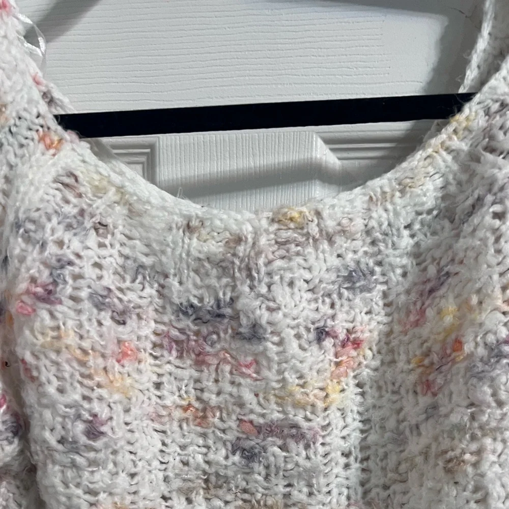 Free People Off-the-Shoulder Sweater - Multicolor, Size M